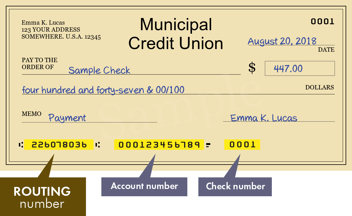 mcu routing number ny