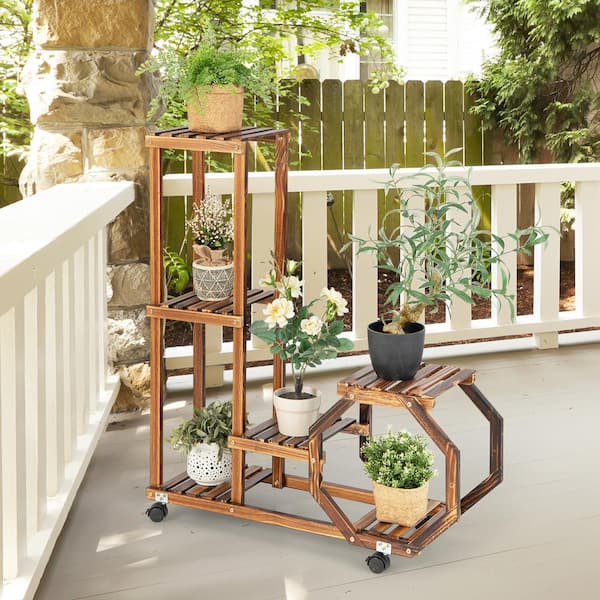 plant stand with wheels