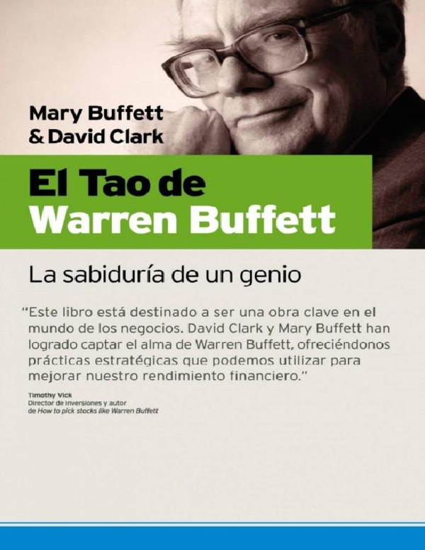 the tao of warren buffett pdf