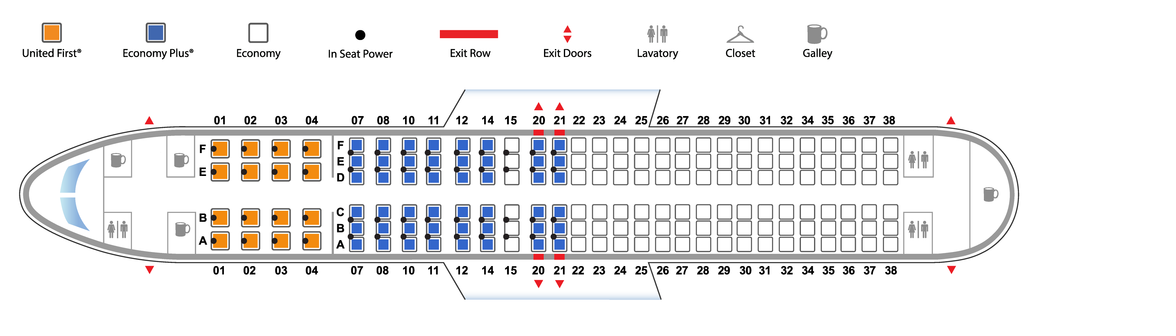 boeing 737 seat layout