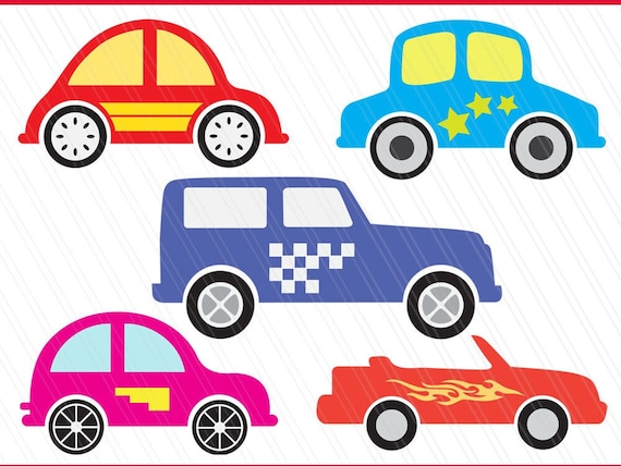 clip art toy cars