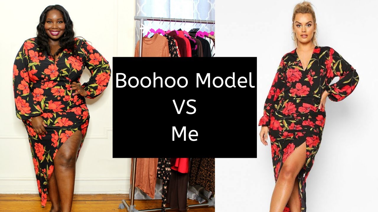 plus size boohoo