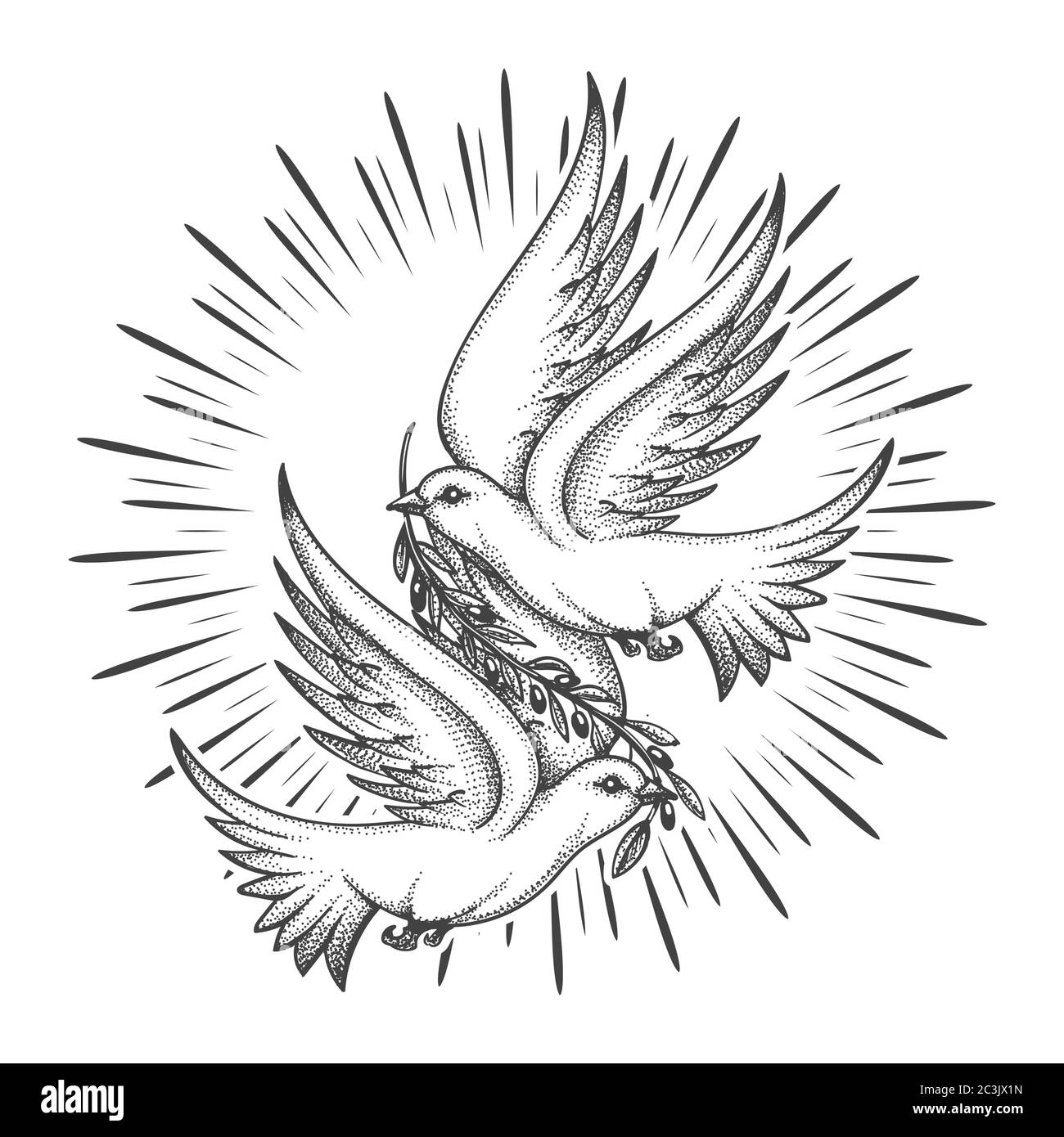 tattoo drawings of doves