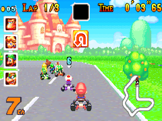 mario kart gba rom