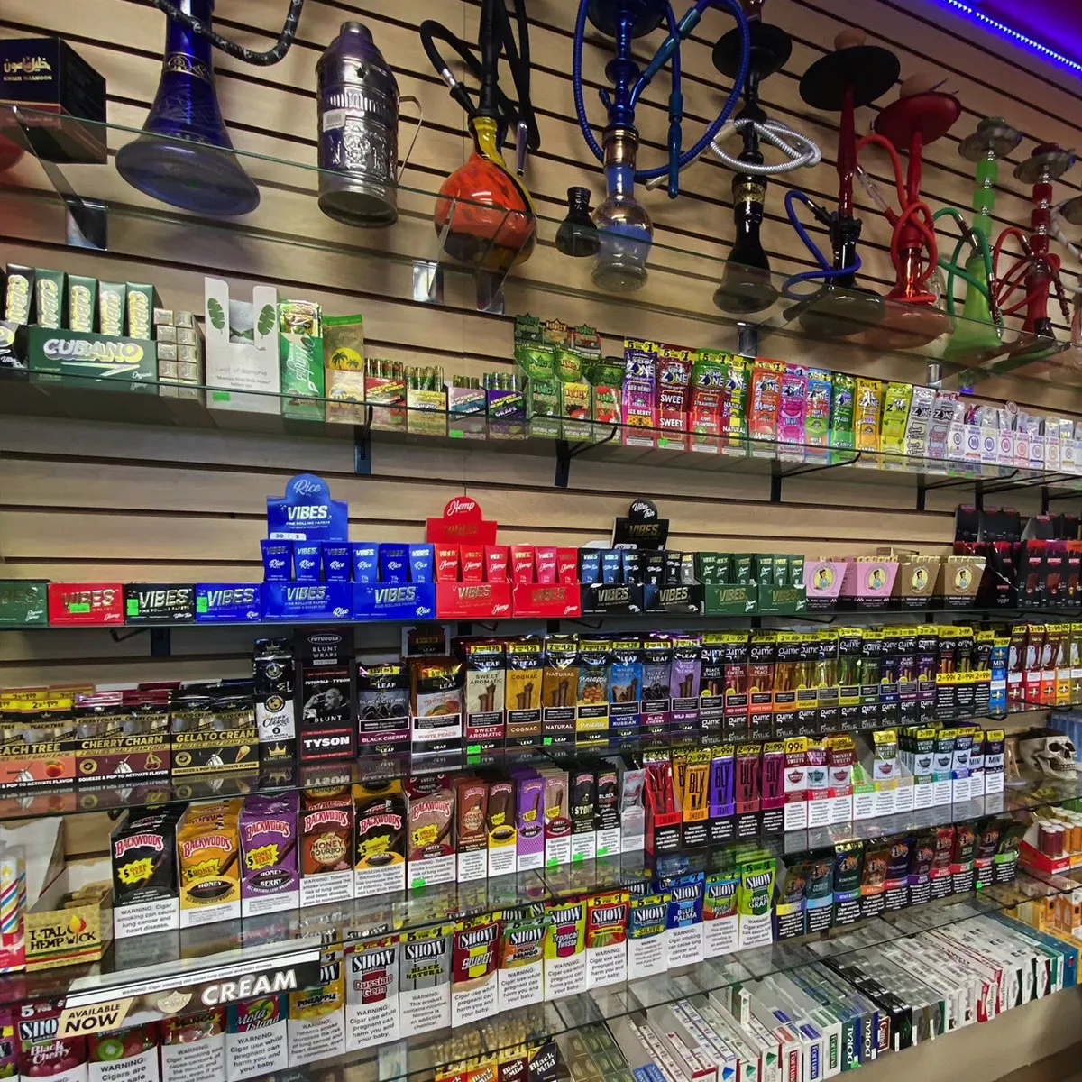 smoke shop near me open