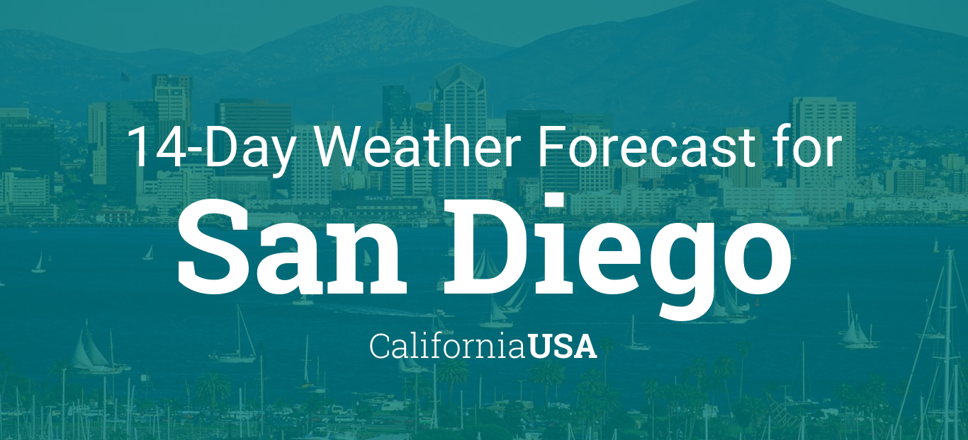 long range weather forecast for san diego