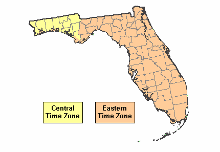 time zone for miami florida