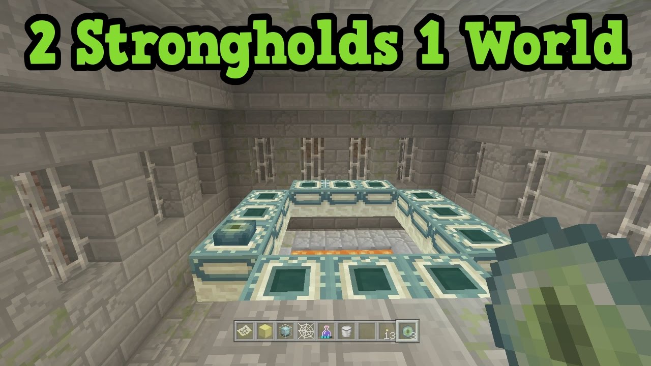 how many strongholds are in a minecraft world