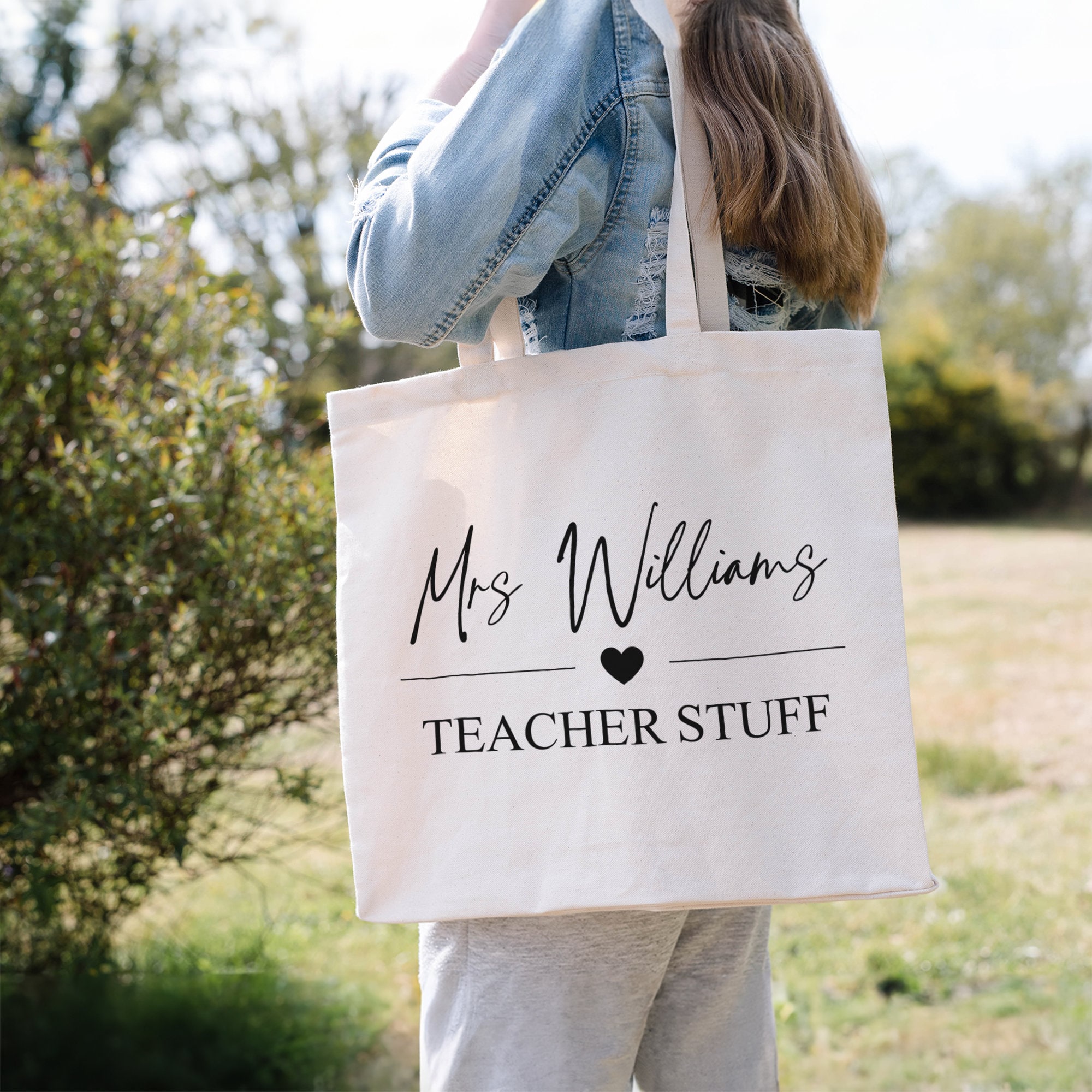 canvas bags for teachers