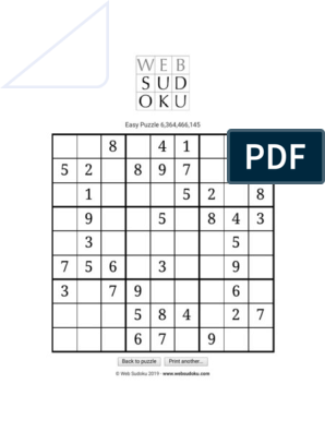 sudoku billions medium