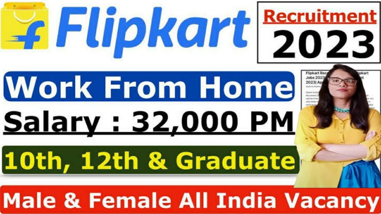 flipkart work from home jobs chennai
