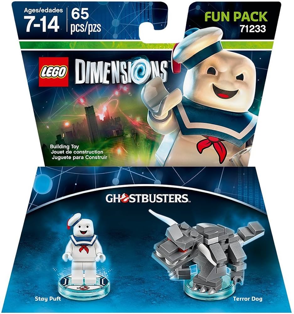 stay puft marshmallow man lego dimensions