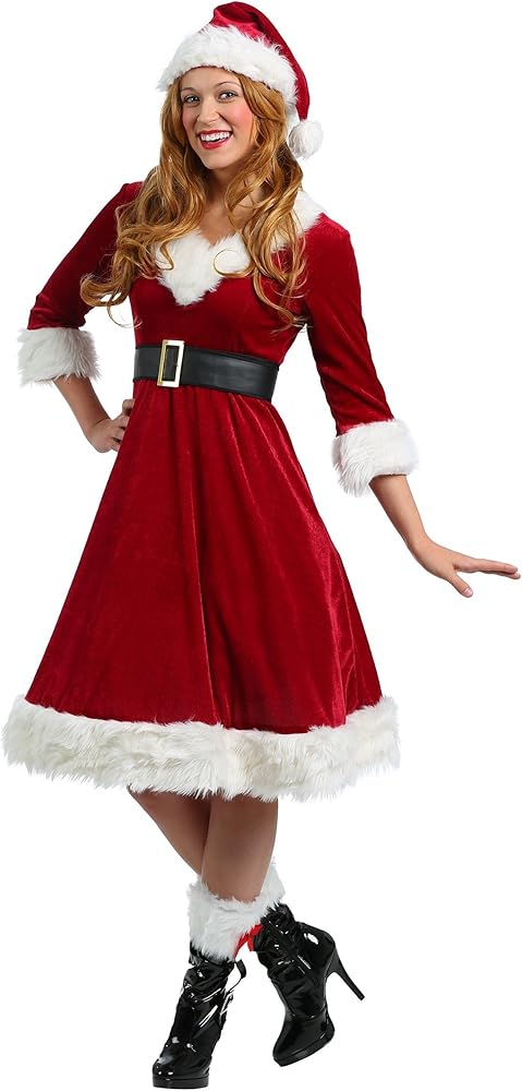 womens santa dress costume