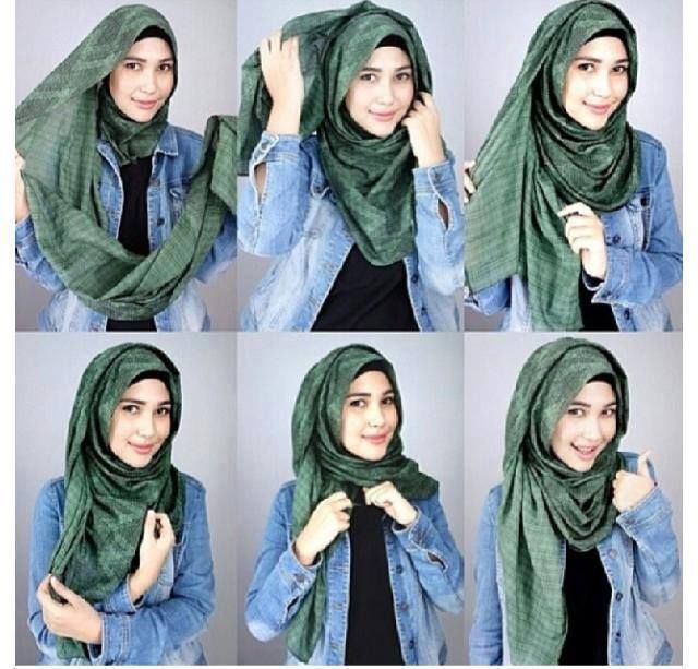 hijab tutorial step by step