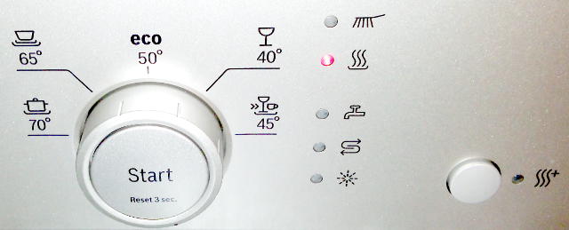 bosch dishwasher flashing red light