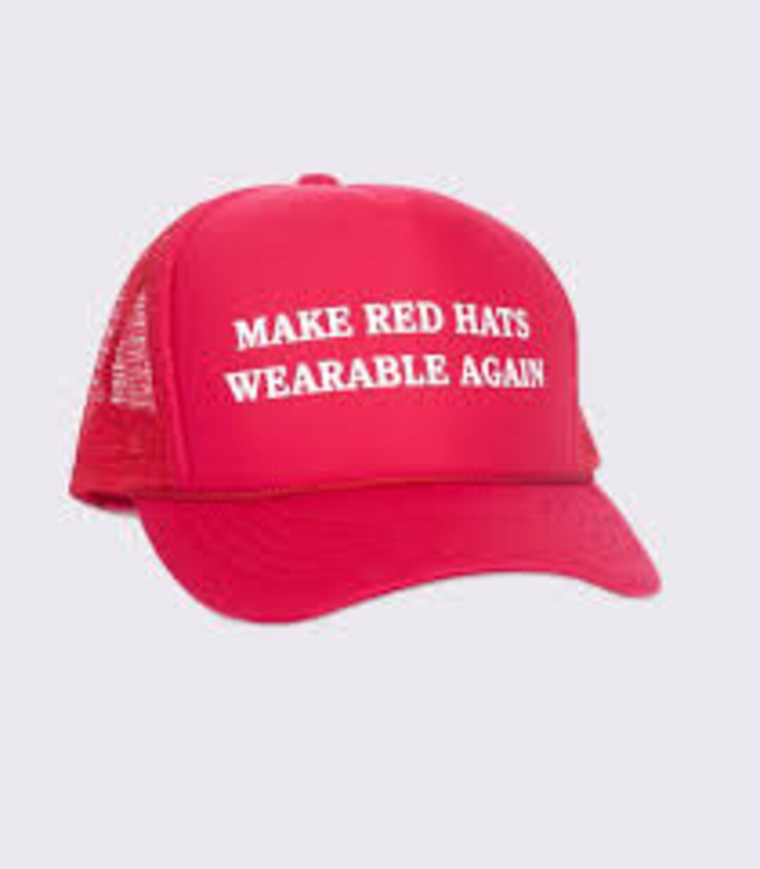 make red hats wearable again