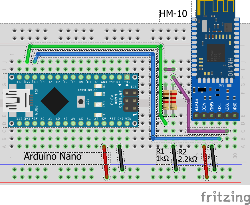 hm 10 arduino library