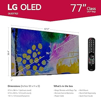 lg c2 oled 77 dimensions