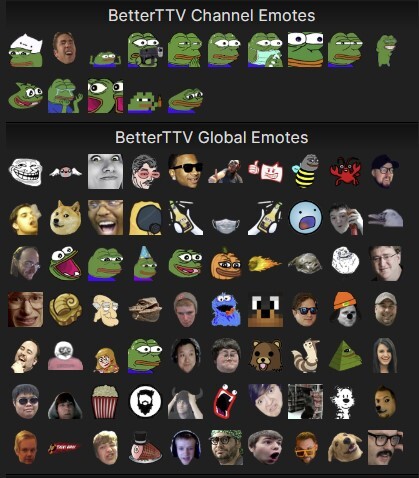 betterttv emotes