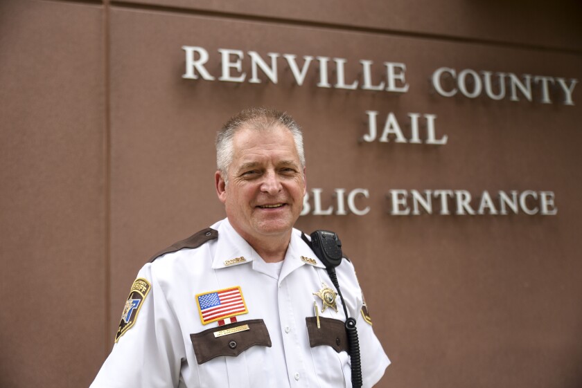 renville county jail phone number