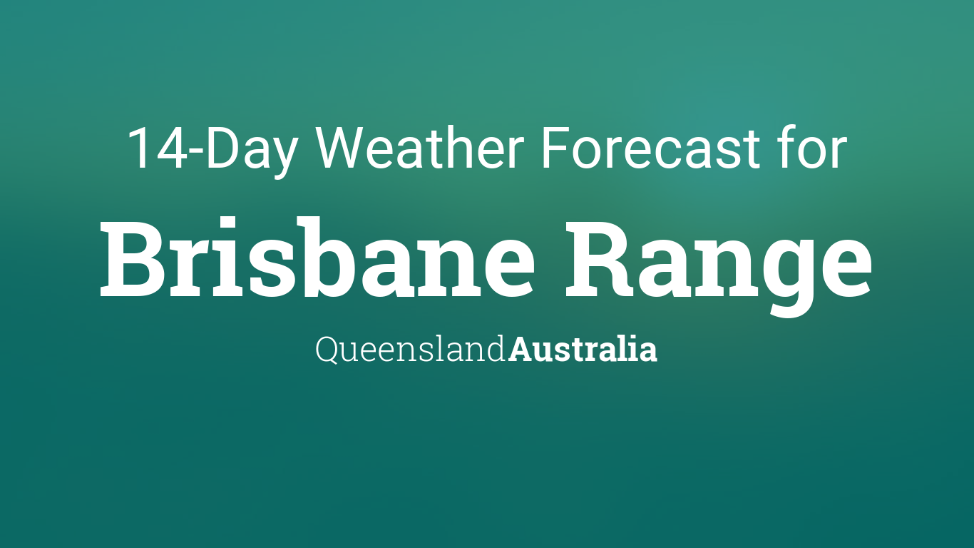 brisbane extended forecast