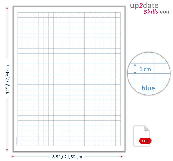 1 cm grid paper printable