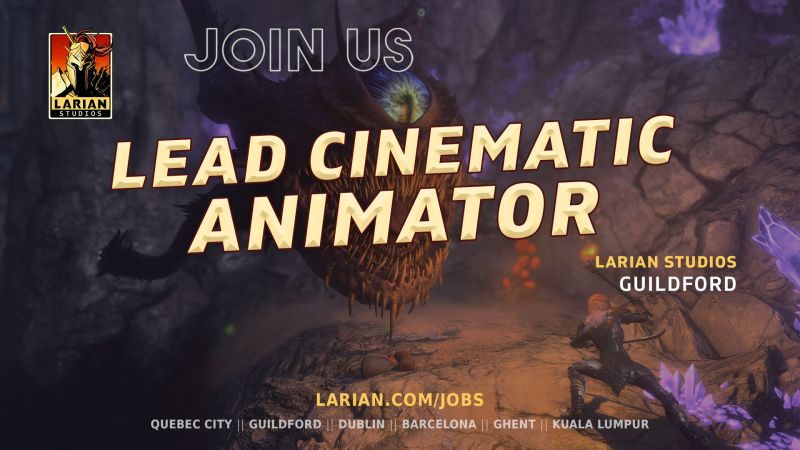 larian studios jobs