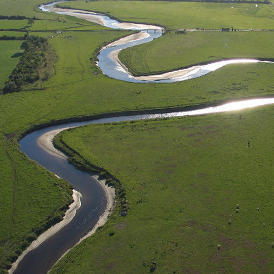 river mouth greek letter