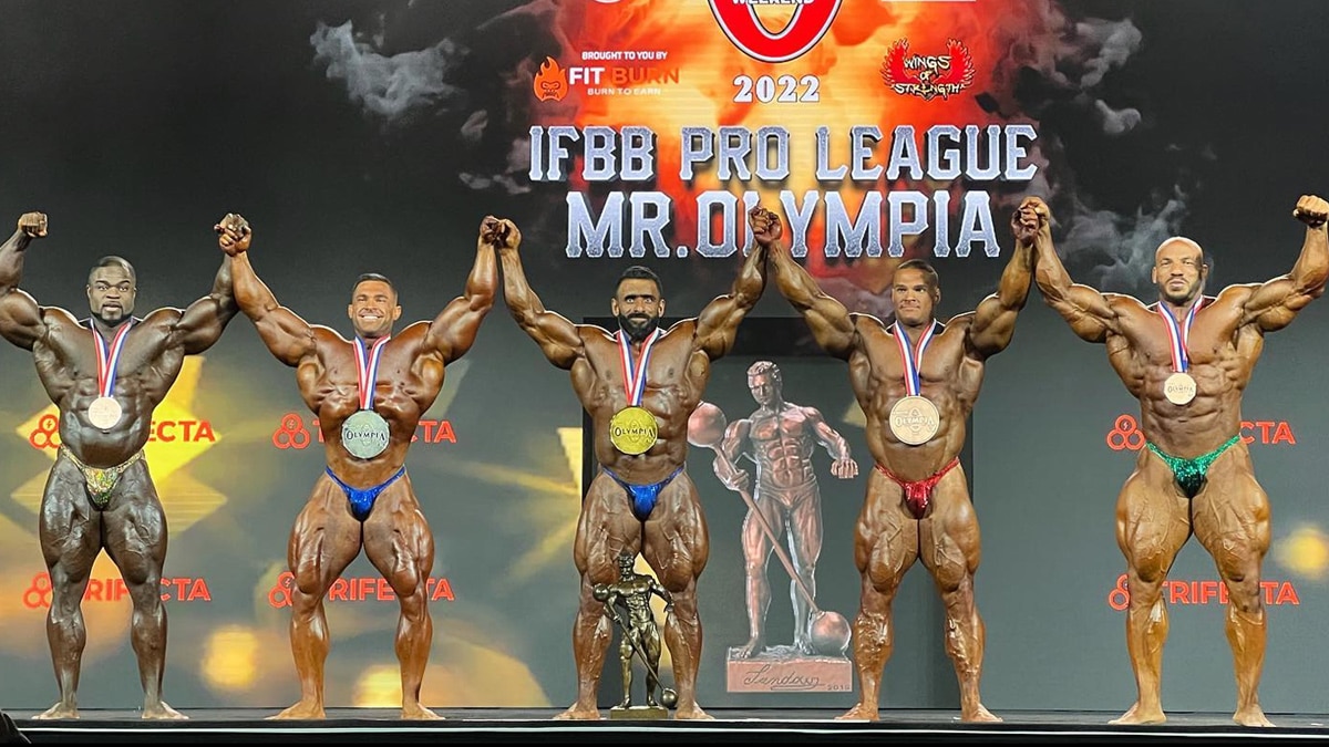 2022 mr olympia results