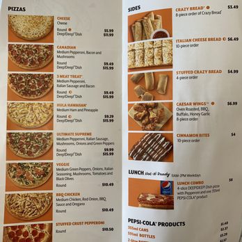 little caesars calgary menu