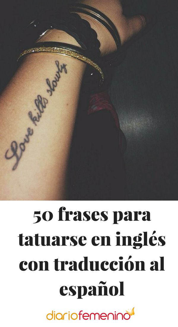 frases para tatuajes en ingles traducidas al español