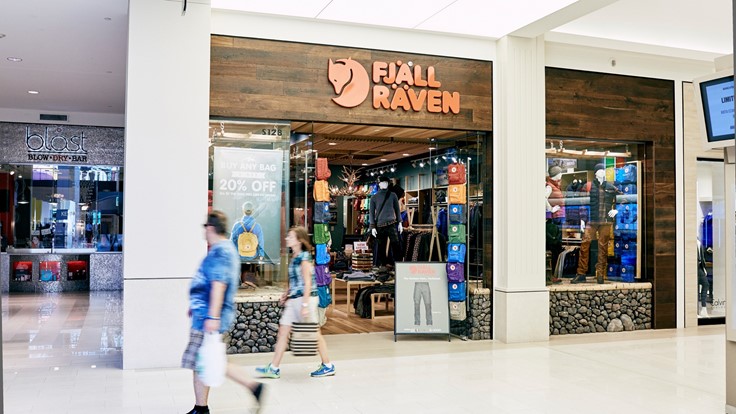 fjallraven mall of america