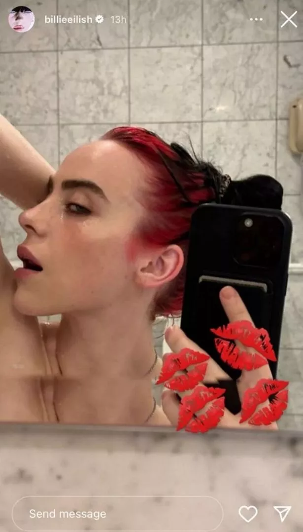 billie eilish nud