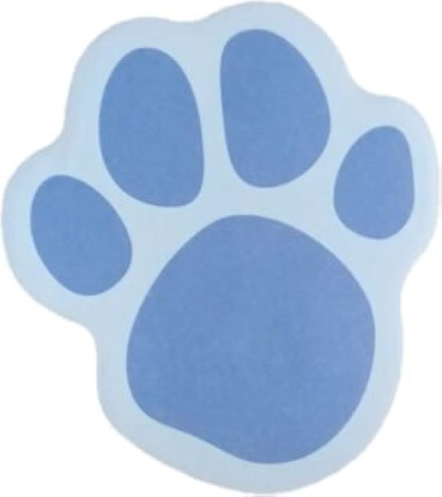 blues clues paw print