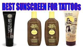 best sun lotion for tattoos