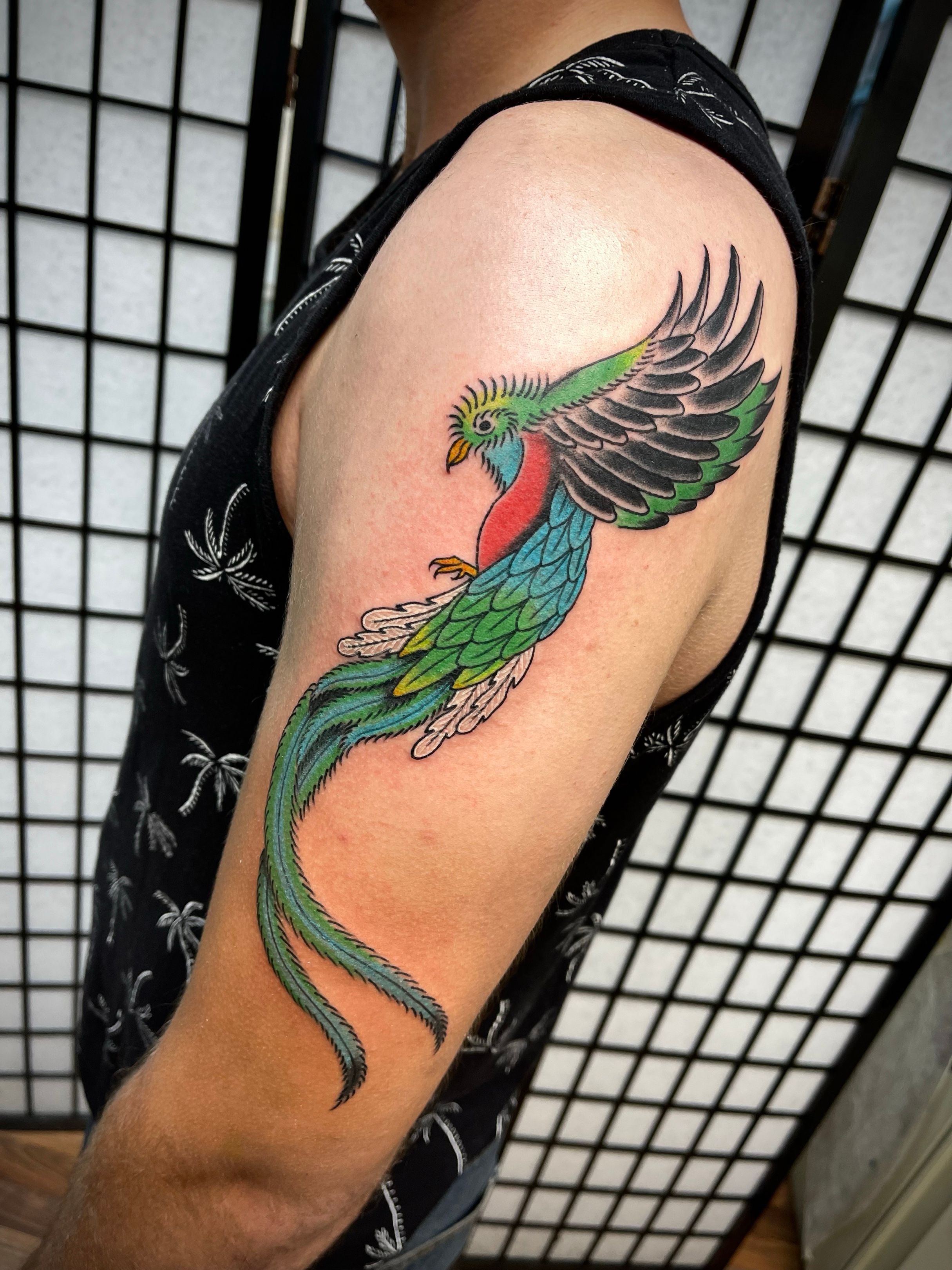 quetzal tattoo