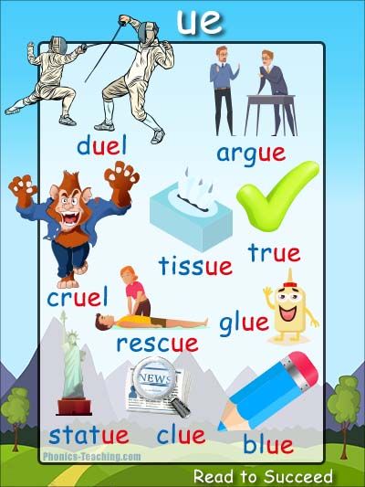 phonics u-e words