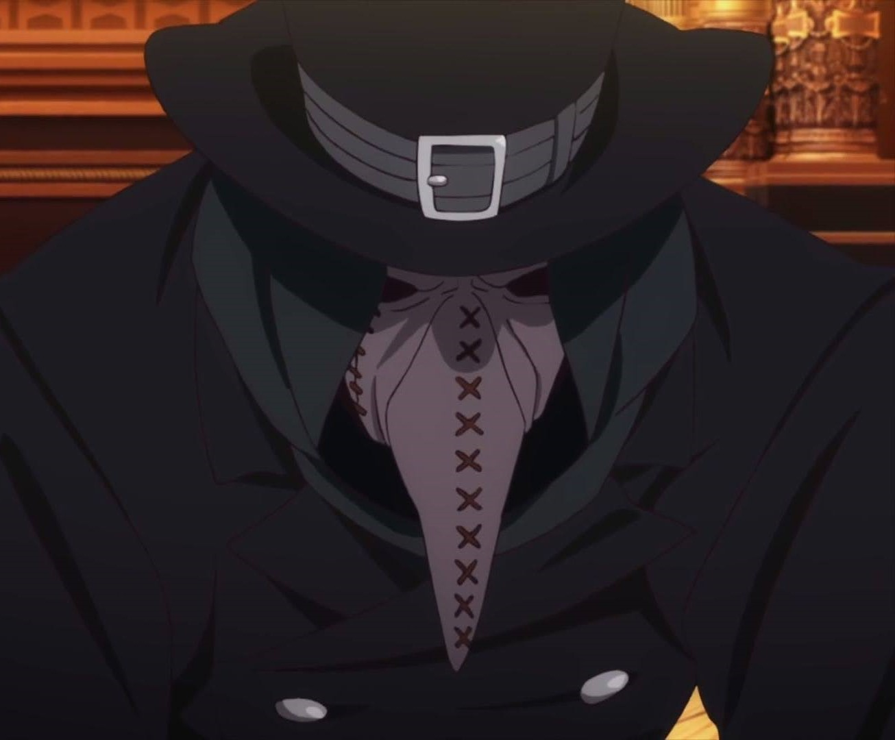 plague doctor mask anime