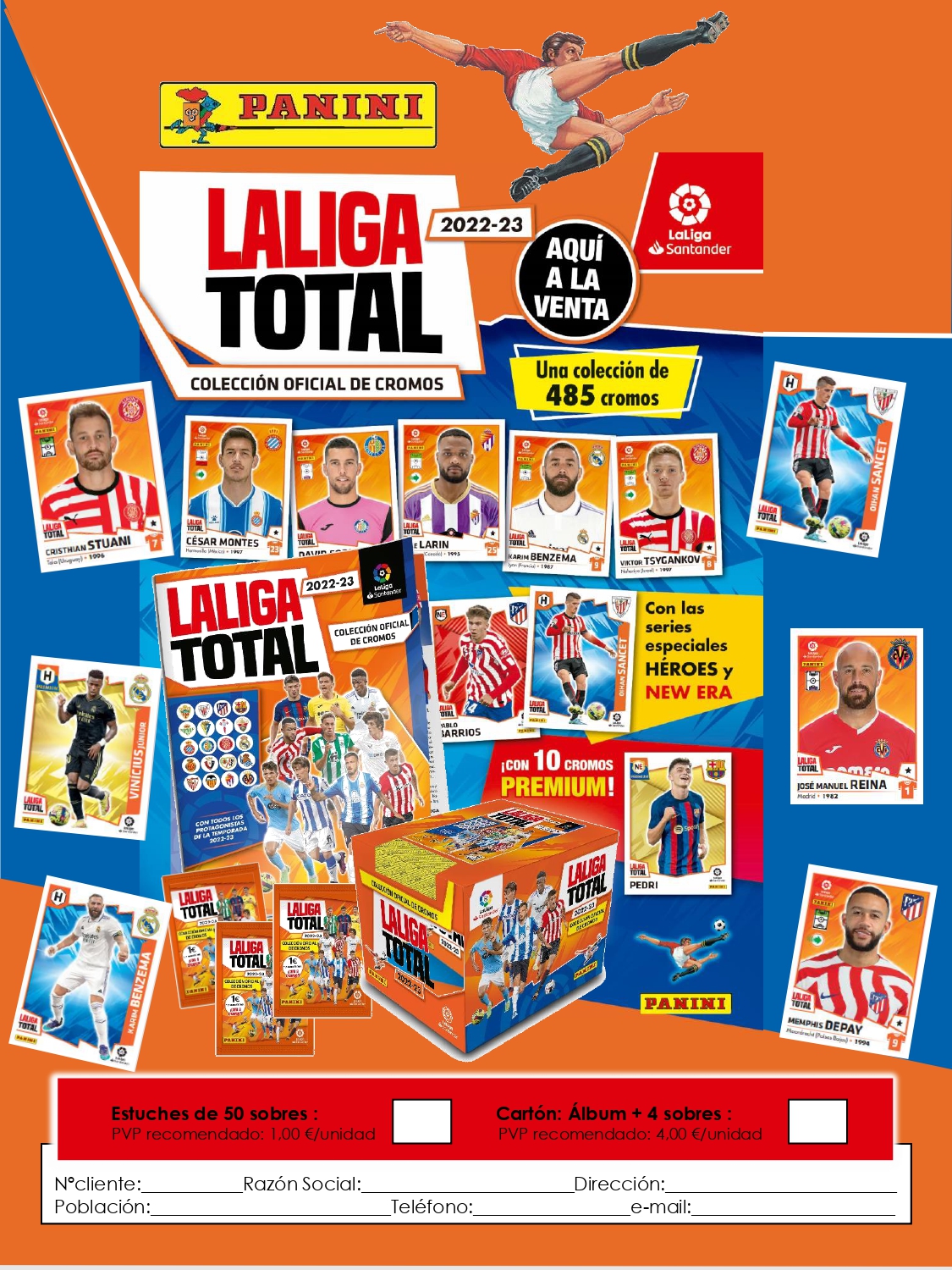 la liga total panini