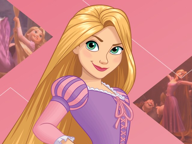 the princess rapunzel