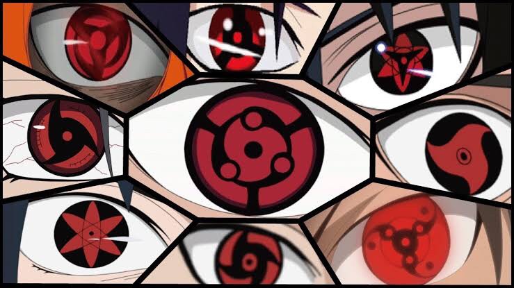 all uchiha eyes