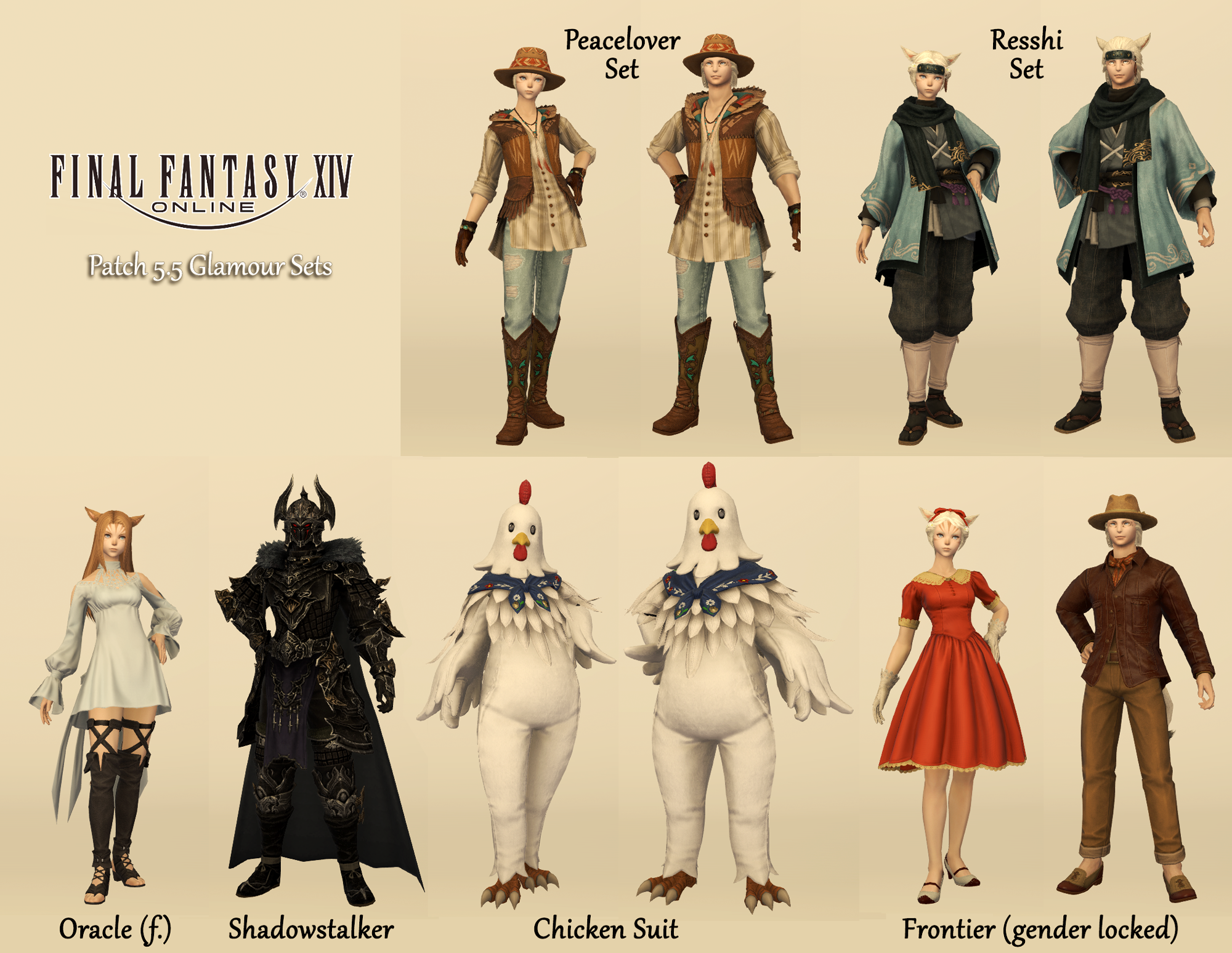 ff14 glamours