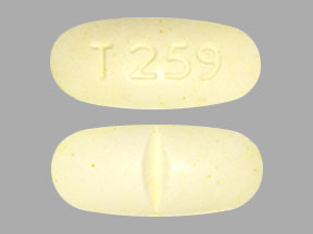 t259 white pill