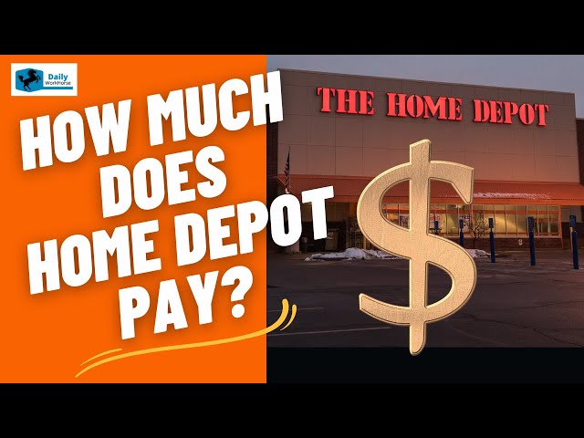 how much does home depot pay in ohio