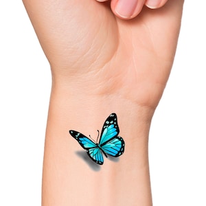 3d butterfly tattoo