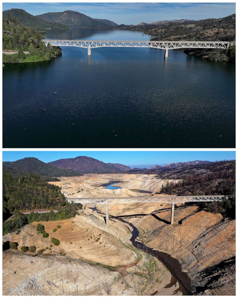 lake oroville water level