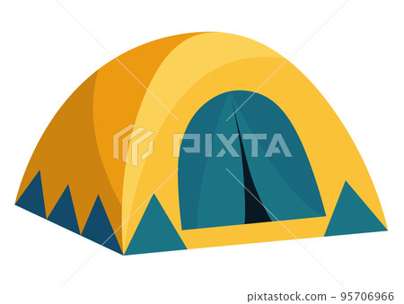 tent cartoon