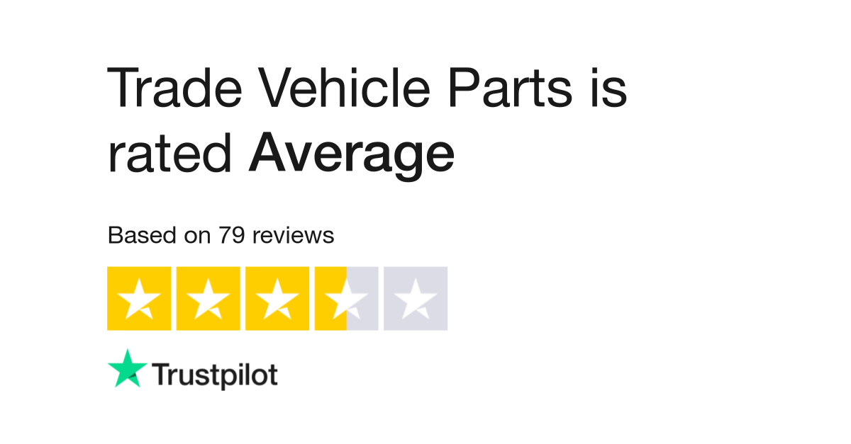 trade vehicle parts reviews