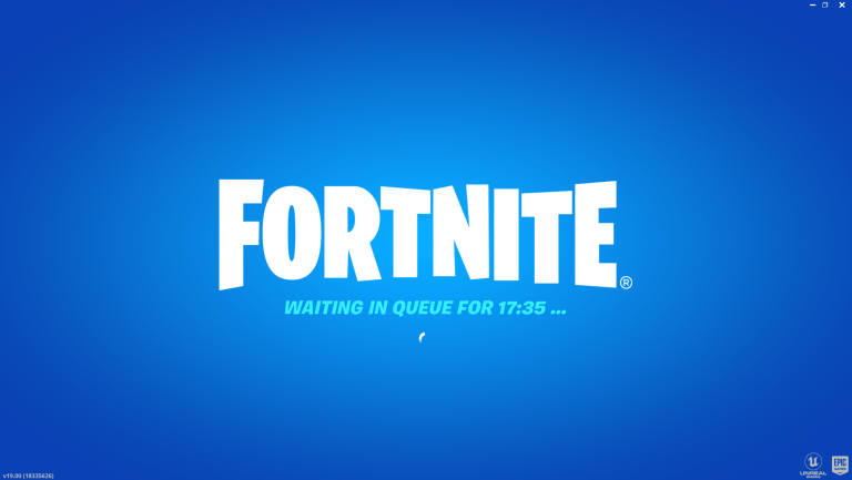 fortnite waiting in queue