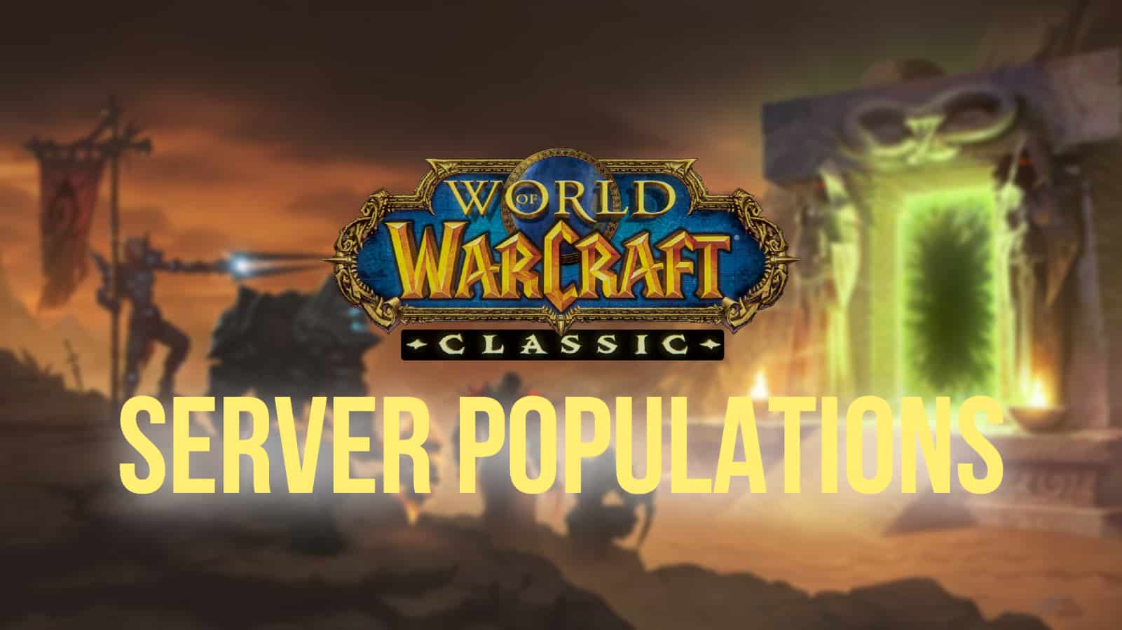 burning legion server population